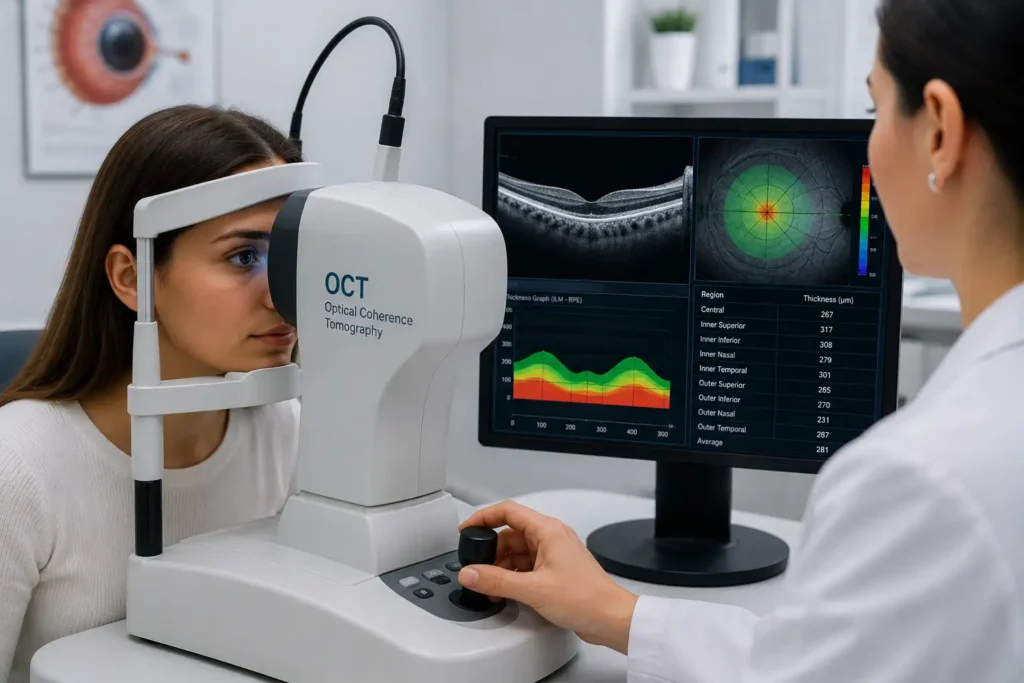 OCT – Tomografia e Koherencës Optike